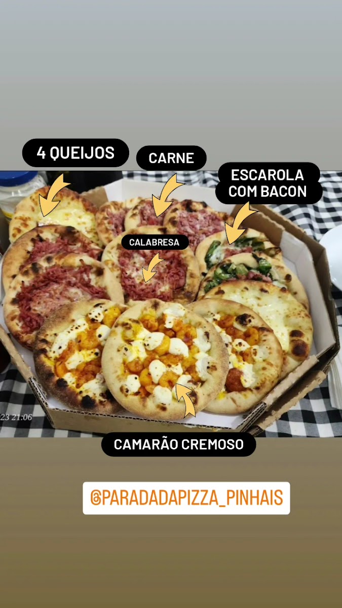 Menu Parada Da Pizza E Esfihas Pinhais-1
